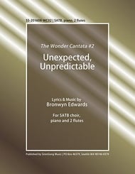 Unexpected, Unpredictable SATB choral sheet music cover Thumbnail